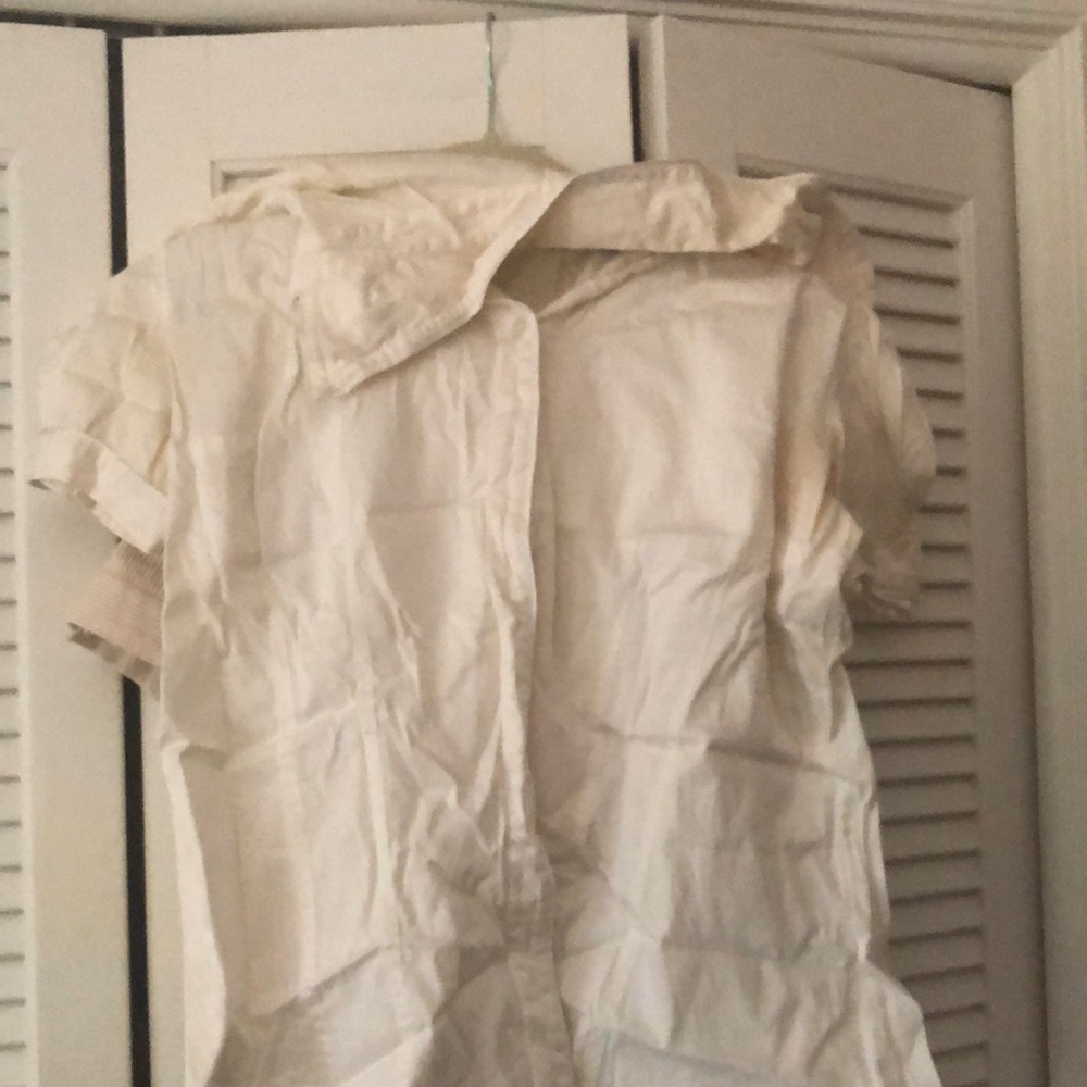 Lane Bryant Cream Blouse